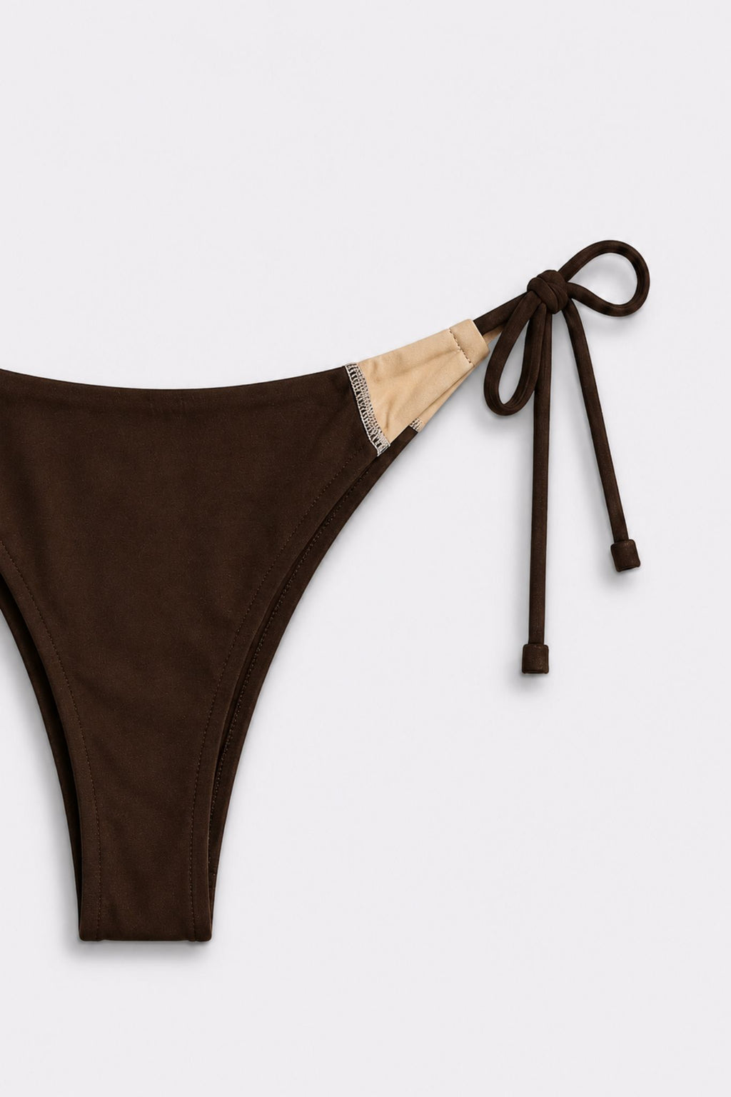 Bikini triándulo Duna cacao