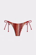 Bikini triángulo Samaná estampado fresa
