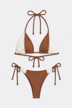 Bikini Triándulo Duna caramelo