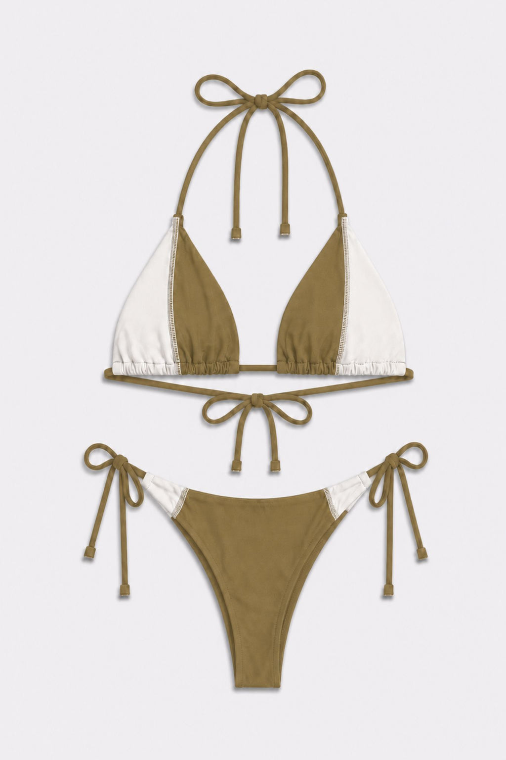 Bikini Triándulo Duna oliva