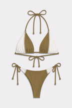 Bikini Triándulo Duna oliva