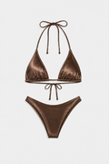 Bikini triángulo Selva cacao