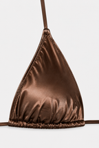 Bikini triángulo Selva cacao