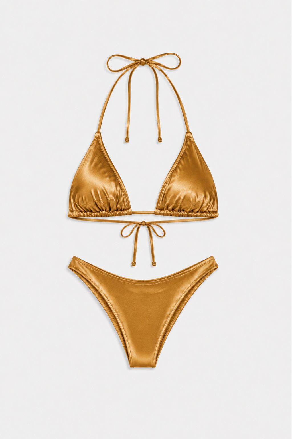 Bikini triángulo Selva caramelo