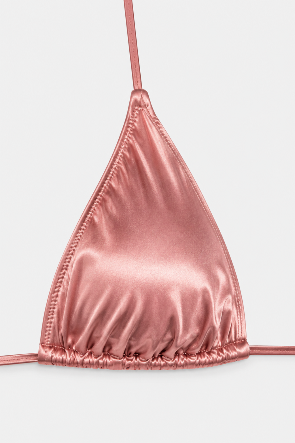 Bikini triángulo Selva rosa palo