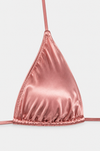 Bikini triángulo Selva rosa palo