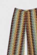 Pantalón Samaná estampado azul