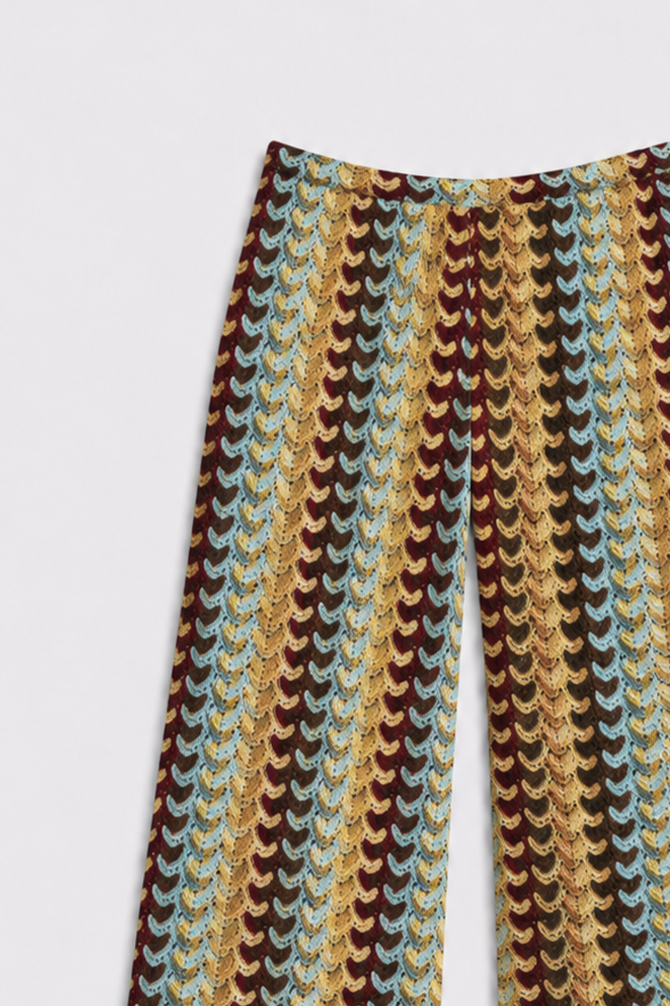 Pantalón Samaná estampado azul